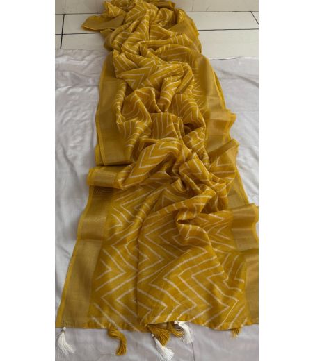 DB678 Beautiful Soft Kota Shimmer Bandhani Printed Celebrity Inspired Sarees.