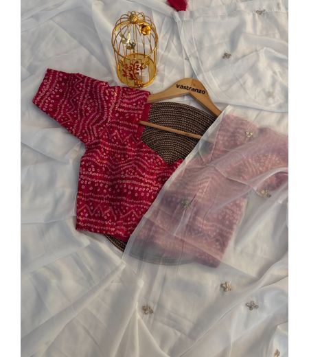 DB309 Beautiful Soft Star Georgette Celebrity Inspired Saree.(Blouse Unstitched)