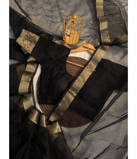 DB22 Beautiful Soft Kora Organza Silk Zari Weaving Sarees.