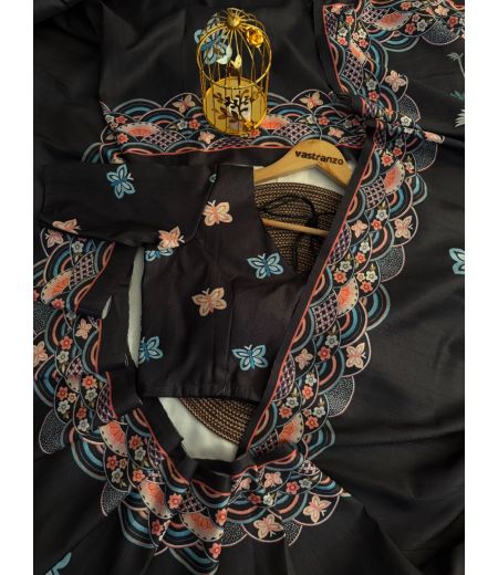 DB367 Beautiful Soft Handloom Tussar Silk Celebrity Inspired Saree.(Blouse Unstitched)