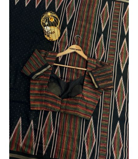 DB365 Beautiful Soft Tussar Silk Kashmiri Printed Celebrity Inspired Sarees.(Blouse Unstitched)