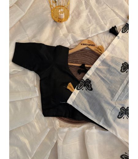 DB52 Beautiful Soft Chanderi Silk Embroidery Work Celebrity Inspired Sarees.1