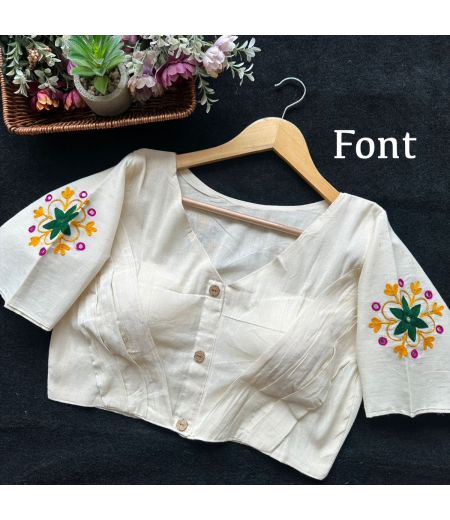 DB138 Heavy cotton Blouse.