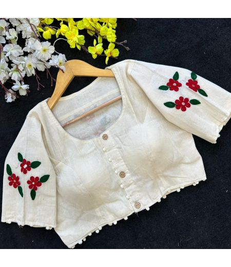 DB141 Heavy cotton Blouse.