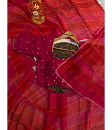 DB20 Beautiful Soft Chiffon Georgette Celebrity Inspired Saree.(Blouse Unstitched)