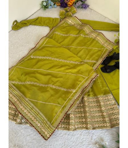 DB449 Beautiful Soft Chinon Sequence Emorodairy Work Celebrity Inspired Anarkali Sets.