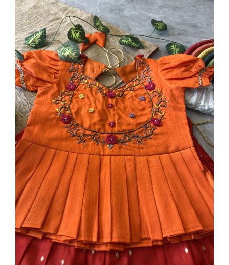 DB474 Soft Dola Silk Handwork Designer Lehenga Sets.