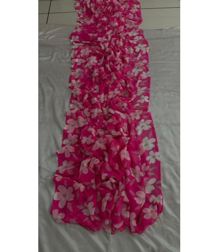DB710  Beautiful Soft Georgette Floral Printed Celebrity Inspired Sarees.