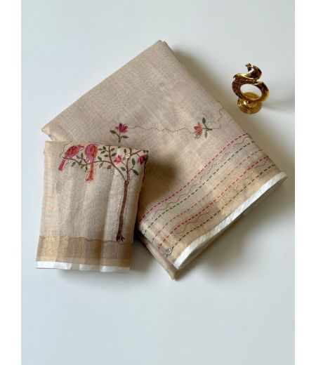 DB772 Beautiful Soft Erode Silk Hand Zari Weaving Celebrity Inspired Sarees.