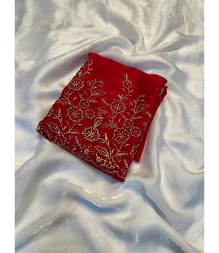 DB808 Beautiful Soft Two Tone Silk Celebrity Inspired Sarees with Designer Blouse.