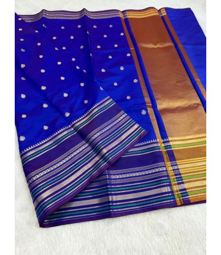 DB809 Beautiful Soft Banarasi Katan Silk Zari Weaving Celebrity Inspired Sarees.