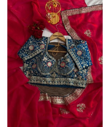 DB841 Beautiful Soft Sattin Silk Sequence Zari Embroidery Work Celebrity Inspired Sarees with Designer Stitched Blouse.