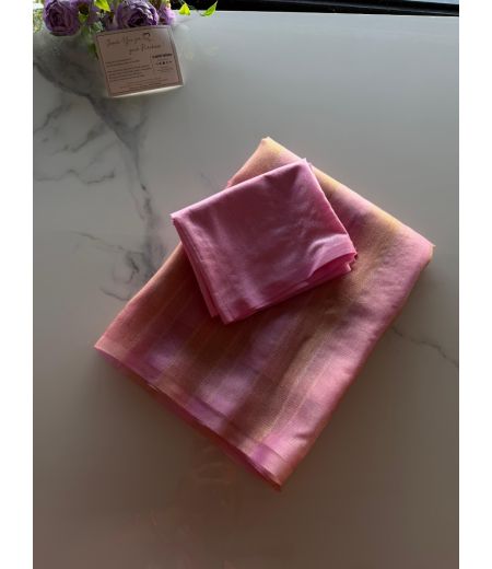 DB1037 Soft Organza Zari Weaving Celebrity Inspired Saree.