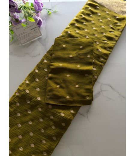 DB1056 Soft Chinon Viscose Zari Weaving Celebrity Inspired Sarees.