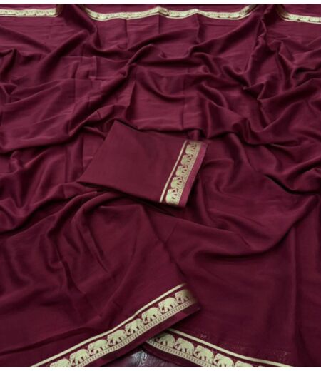 DB1116 Soft Mysore Silk Jacquard Weaving Celebrity Inspired Sarees.