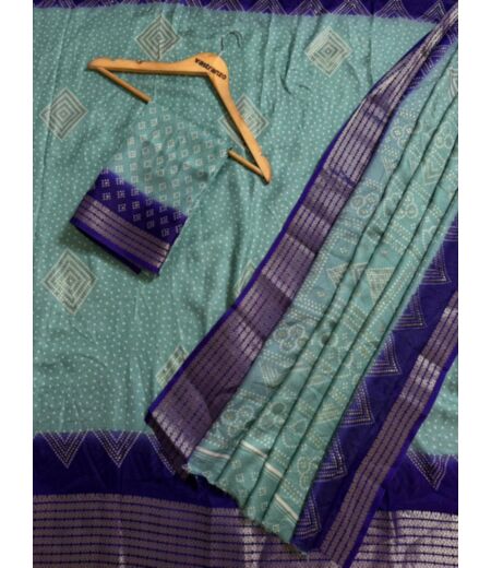 DB1139 Soft Marshmallow Silk Elegant Printed Celebrity Inspired Sarees.