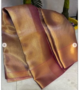 Beautiful Soft Kanchipuram Silk Jyothika Mam Inspired Saree.