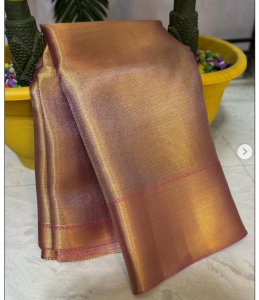 Beautiful Soft Kanchipuram Silk Jyothika Mam Inspired Saree.